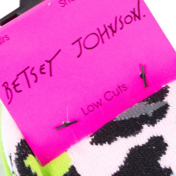 Betsey Johnson Wild Times Lowcut Ten Pack Multi, 10 Pairs - Picture 5 of 6